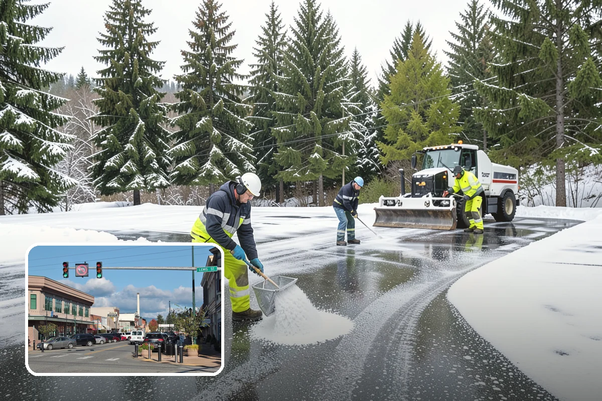 Sidewalk Snow Removal in Monroe, Snohomish County, WA - Keeps you compliant with local snow-clearing ordinances