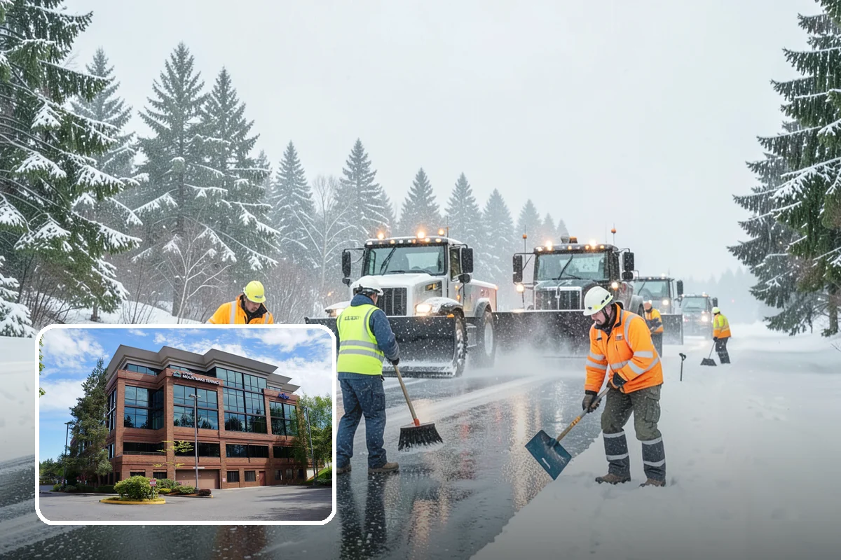 Sidewalk Snow Removal in Mountlake Terrace, Snohomish County, WA - Keeps you compliant with local snow-clearing ordinances