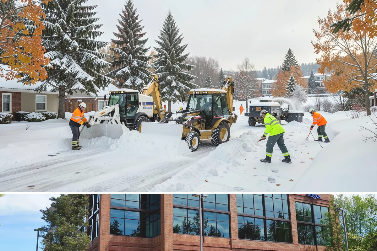 Sidewalk Snow Removal in Mountlake Terrace, Snohomish County, WA - Sign up before the holidays so your frontage is covered the moment a lowland freeze triggers your city's clearing deadline.