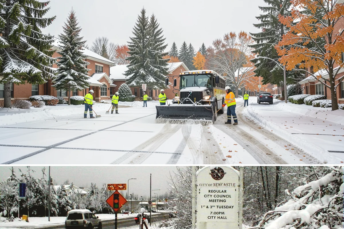 Sidewalk Snow Removal in Newcastle, King County, WA - Sign up before the holidays so your frontage is covered the moment a lowland freeze triggers your city's clearing deadline.