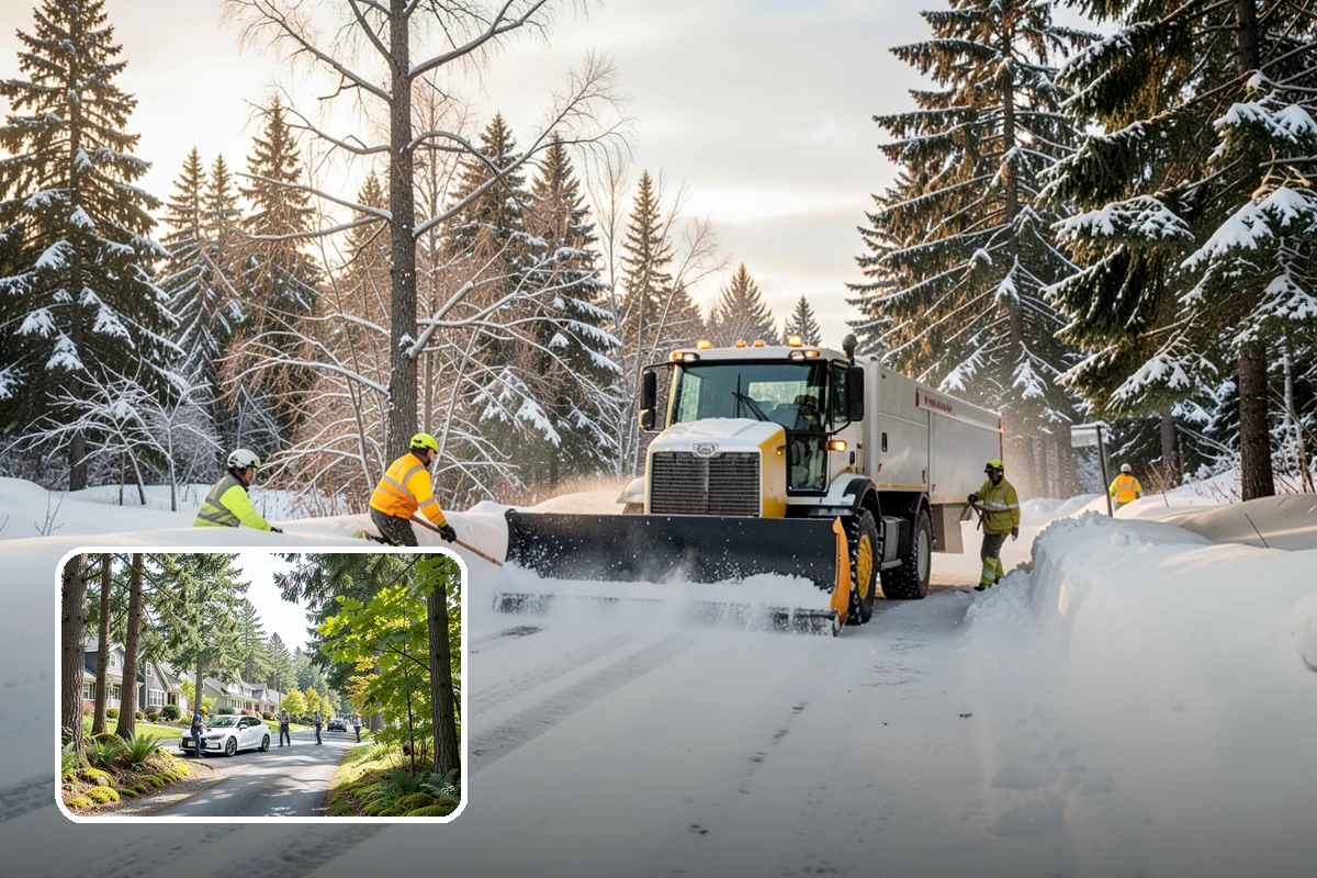 Sidewalk Snow Removal in Normandy Park, King County, WA - Keeps you compliant with local snow-clearing ordinances