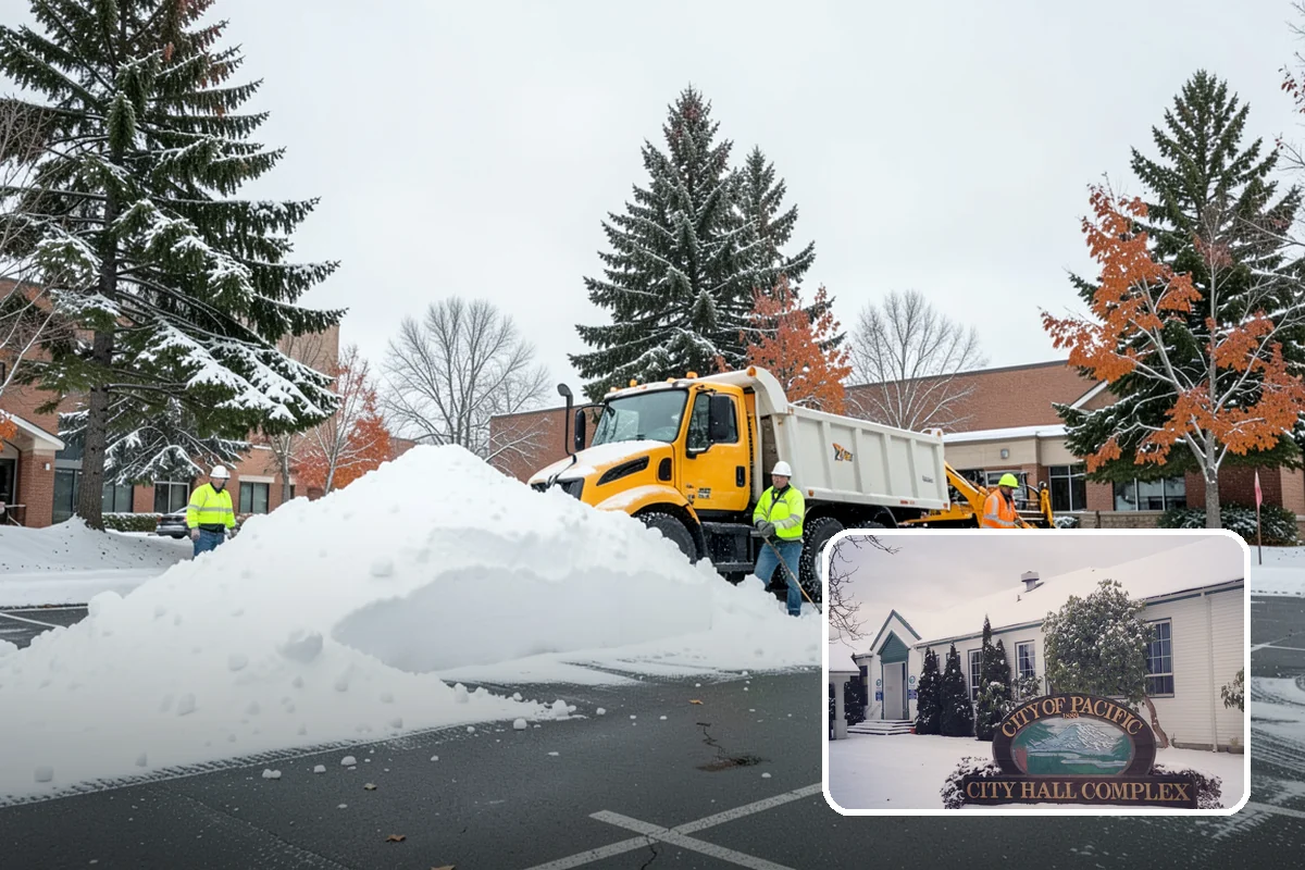Sidewalk Snow Removal in Pacific, King County, WA - Keeps you compliant with local snow-clearing ordinances