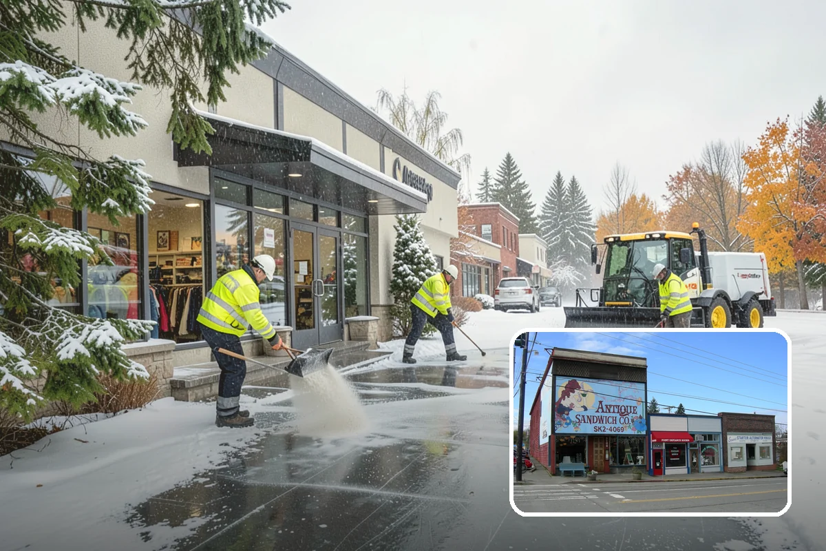 Sidewalk Snow Removal in Ruston, Pierce County, WA - Keeps you compliant with local snow-clearing ordinances