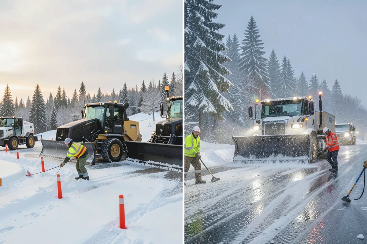 Sidewalk Snow Removal in Skykomish, King County, WA - We identify the full length of frontage you are responsible for
