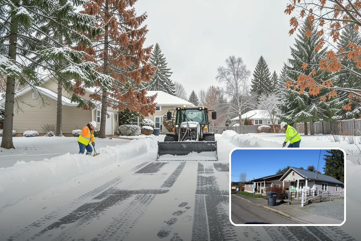Sidewalk Snow Removal in South Prairie, Pierce County, WA - Keeps you compliant with local snow-clearing ordinances