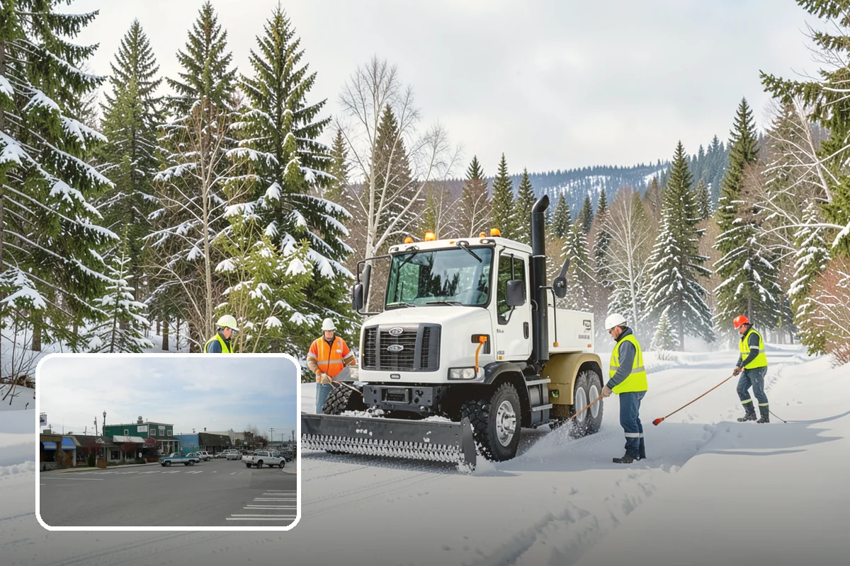 Sidewalk Snow Removal in Stanwood, Snohomish County, WA - Keeps you compliant with local snow-clearing ordinances