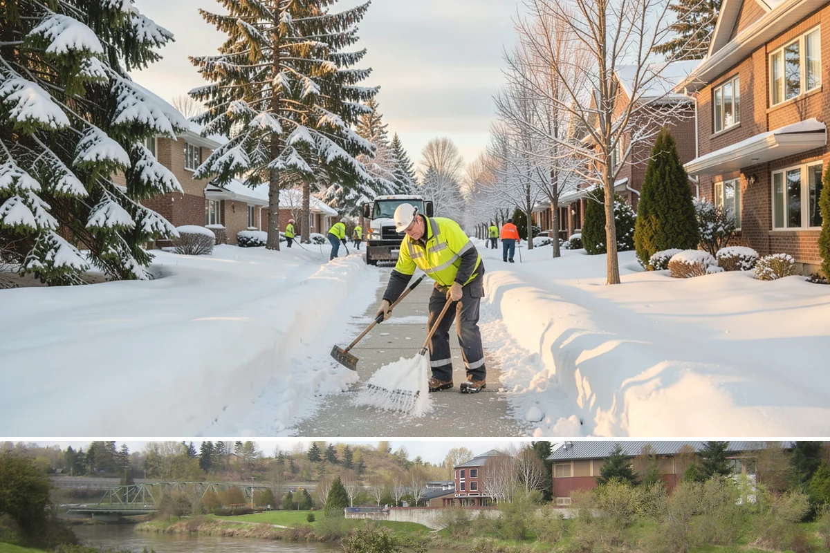 Sidewalk Snow Removal in Tukwila, King County, WA - Sign up before the holidays so your frontage is covered the moment a lowland freeze triggers your city's clearing deadline.