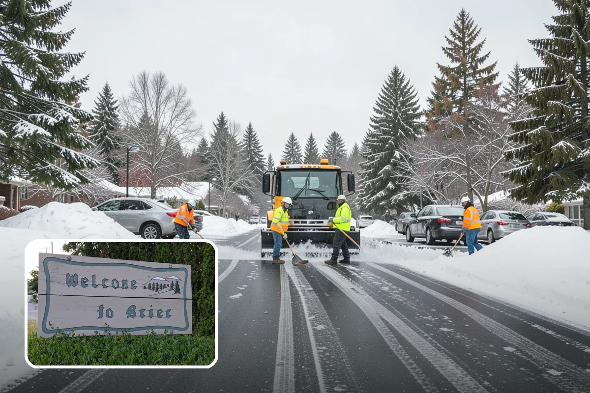 Sidewalk Tractor Service in Brier, Snohomish County, WA - Clearing of narrow walks and paths trucks cannot reach