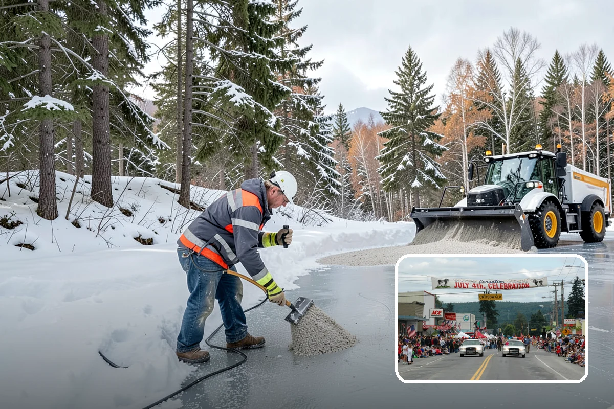 Sidewalk Tractor Service in Carnation, King County, WA - Clearing of narrow walks and paths trucks cannot reach