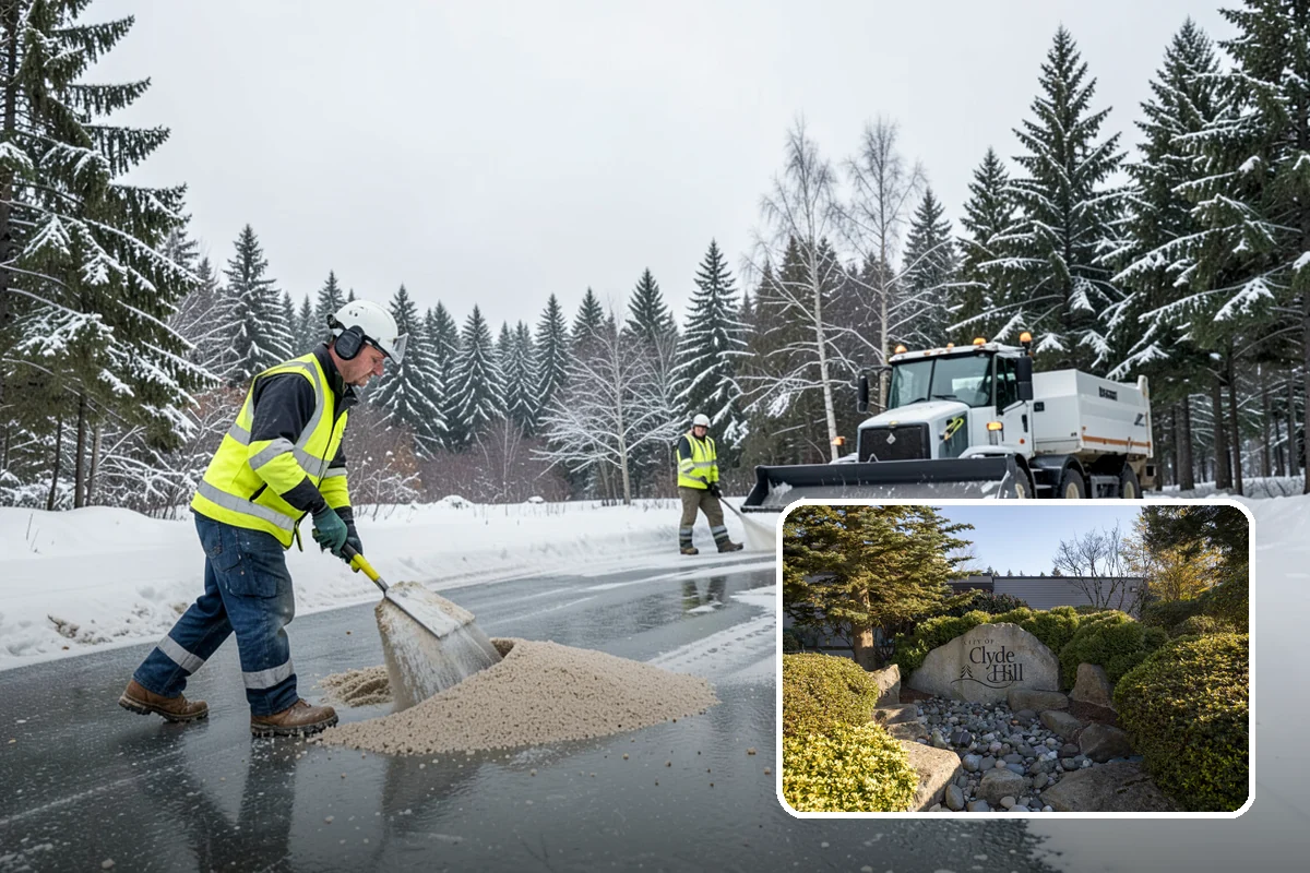 Sidewalk Tractor Service in Clyde Hill, King County, WA - Clearing of narrow walks and paths trucks cannot reach