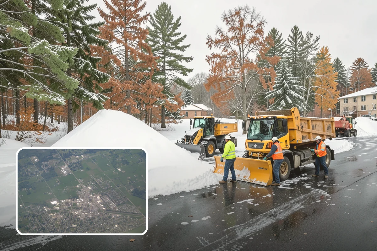 Sidewalk Tractor Service in Enumclaw, King County, WA - Clearing of narrow walks and paths trucks cannot reach