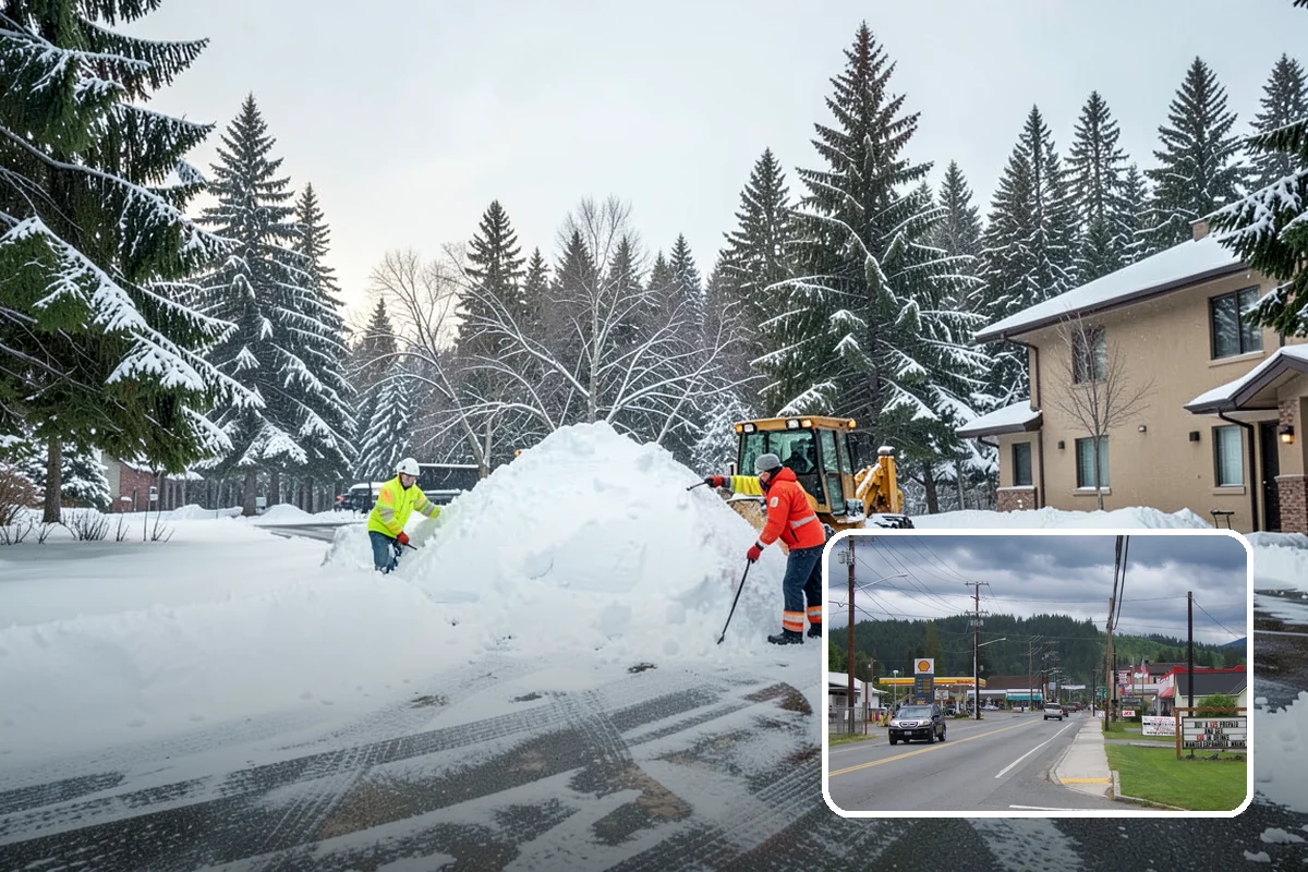 Sidewalk Tractor Service in Granite Falls, Snohomish County, WA - Clearing of narrow walks and paths trucks cannot reach