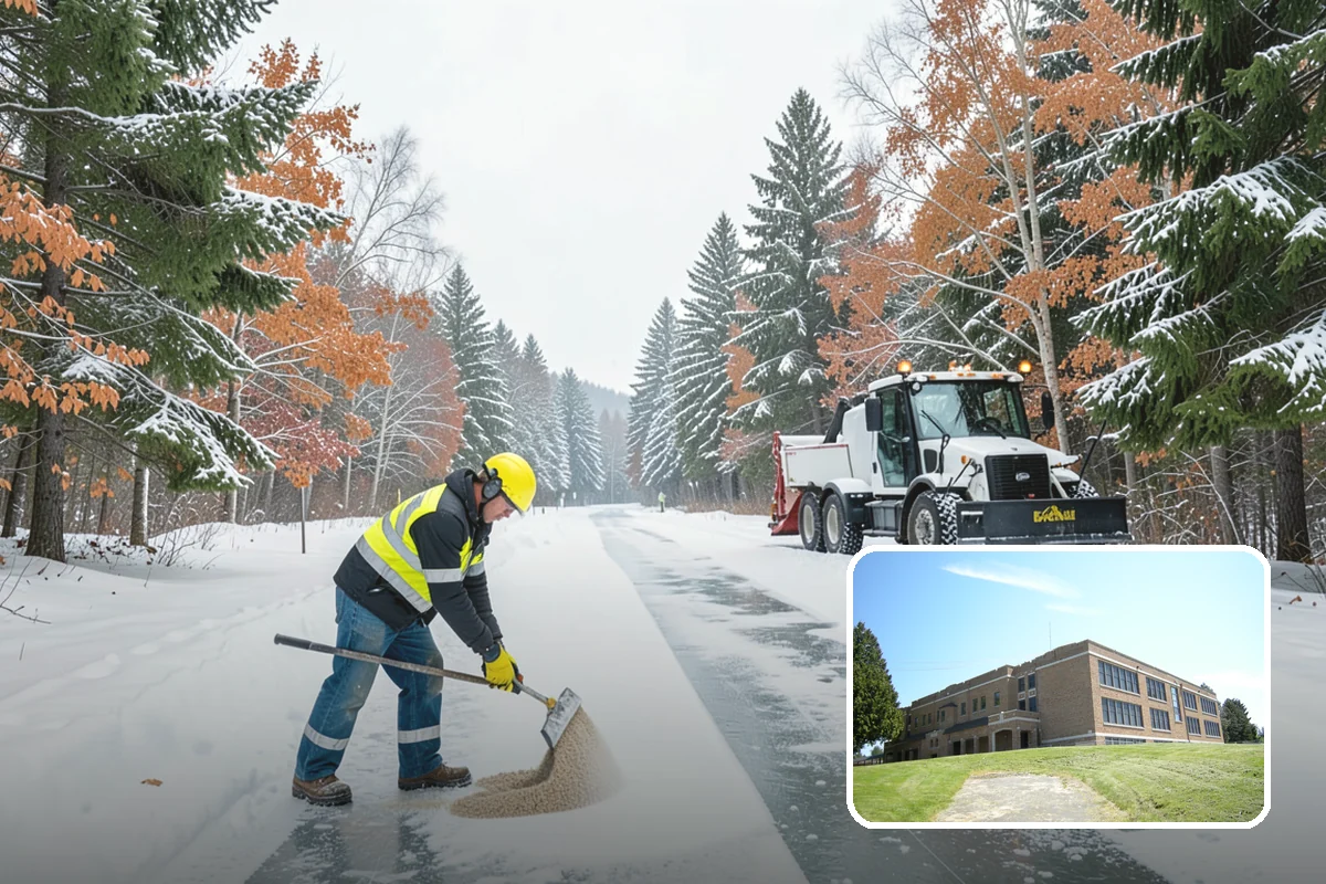 Sidewalk Tractor Service in Maple Valley, King County, WA - Clearing of narrow walks and paths trucks cannot reach