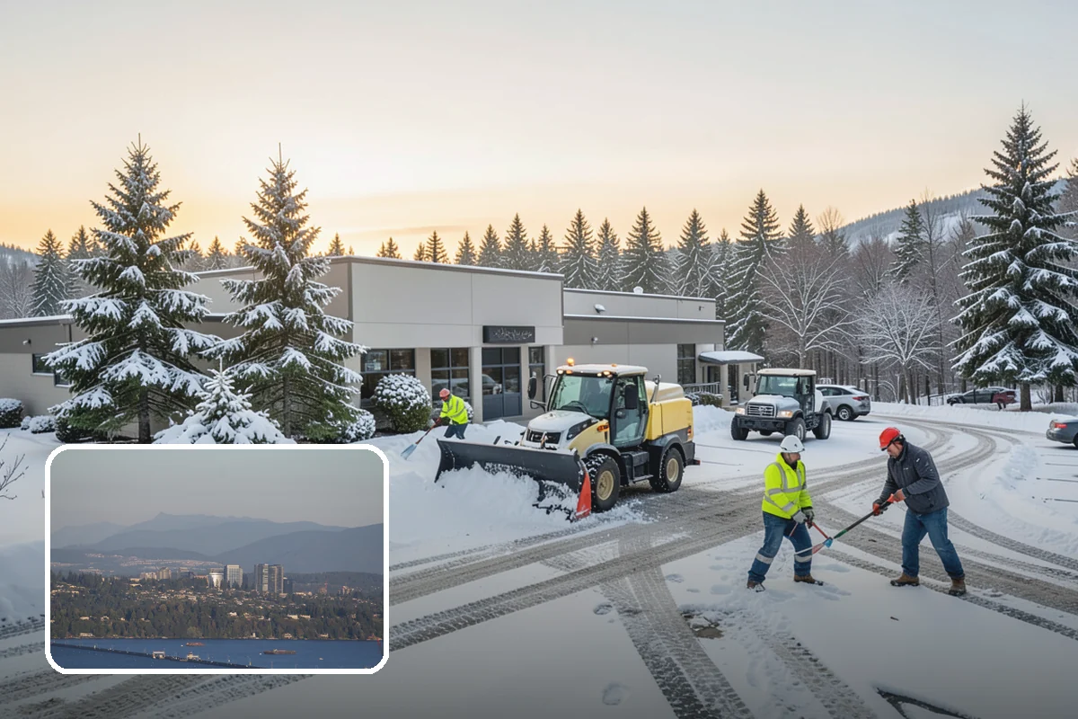 Sidewalk Tractor Service in Medina, King County, WA - Clearing of narrow walks and paths trucks cannot reach
