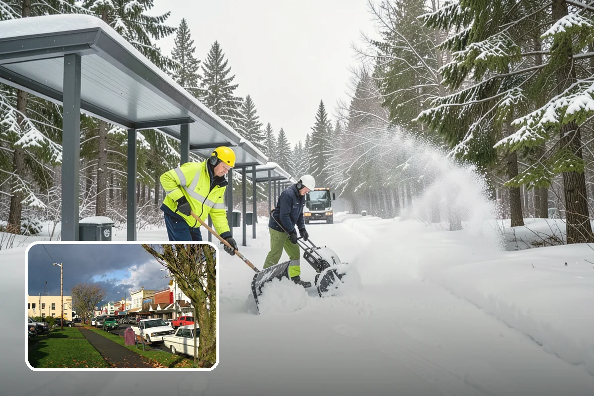 Single-Car Driveway Snow Removal in Arlington, Snohomish County, WA - Fast clearing for compact driveways