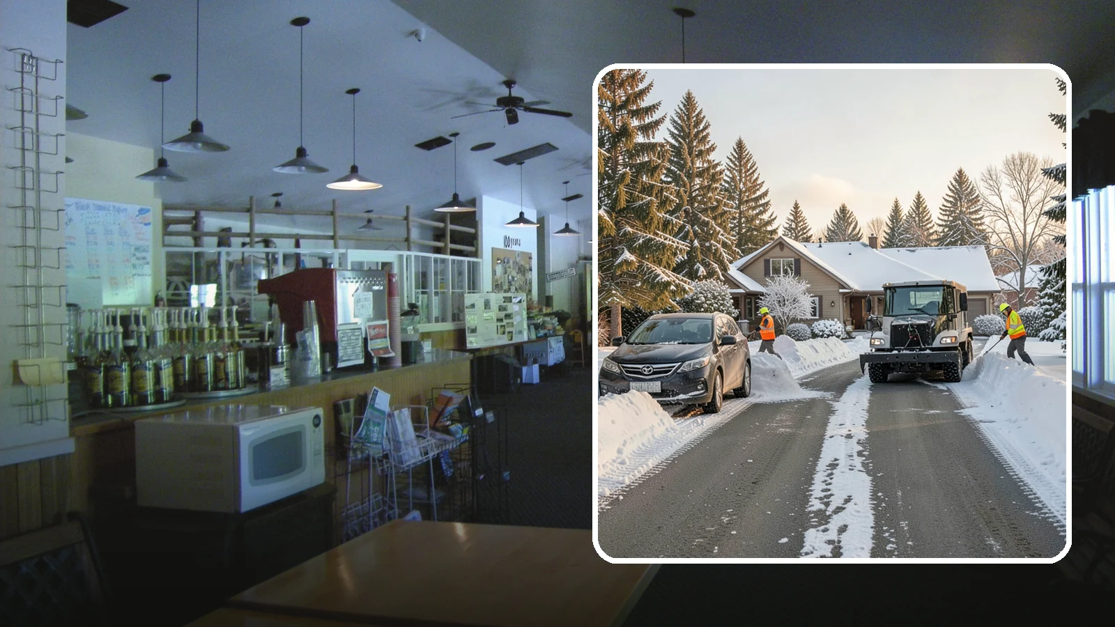 Single-Car Driveway Snow Removal in Black Diamond, King County, WA - We clear compact single-car driveways quickly so you can get out the door on a snowy Western Washington morning.