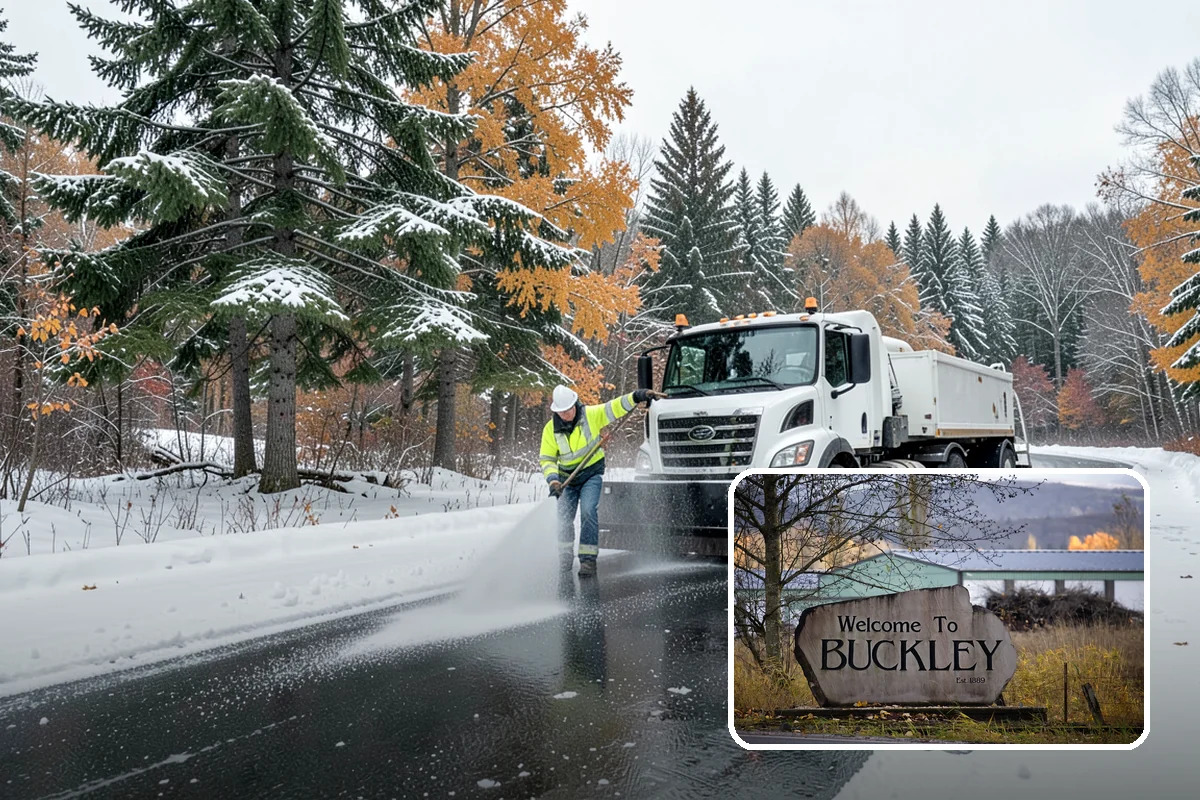 Single-Car Driveway Snow Removal in Buckley, Pierce County, WA - Fast clearing for compact driveways