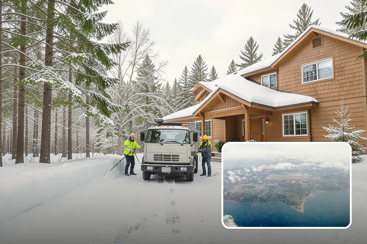 Single-Car Driveway Snow Removal in Burien, King County, WA - Fast clearing for compact driveways