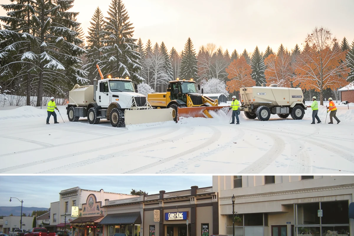 Single-Car Driveway Snow Removal in Burlington, Skagit County, WA - Single-car driveway service is in highest demand during lowland snow events from December to February.