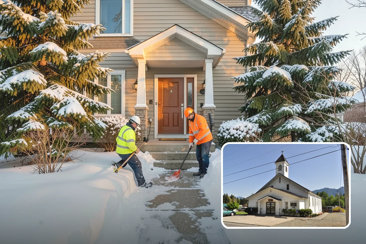 Single-Car Driveway Snow Removal in Concrete, Skagit County, WA - Fast clearing for compact driveways