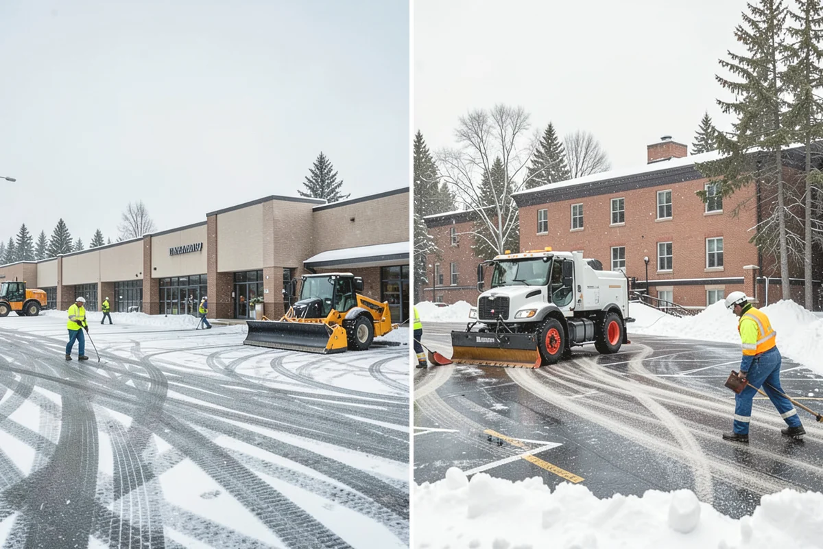 Single-Car Driveway Snow Removal in Covington, King County, WA - We clear the driveway to the pavement