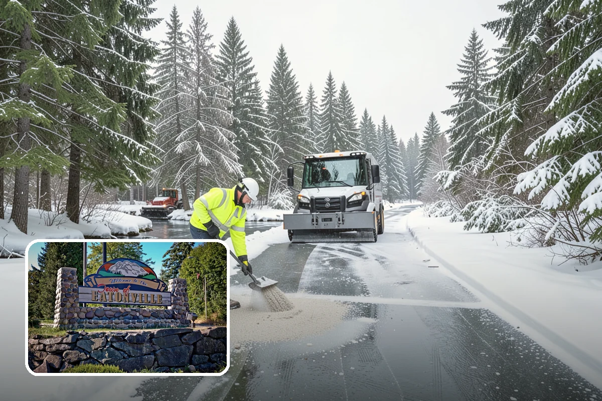 Single-Car Driveway Snow Removal in Eatonville, Pierce County, WA - Fast clearing for compact driveways