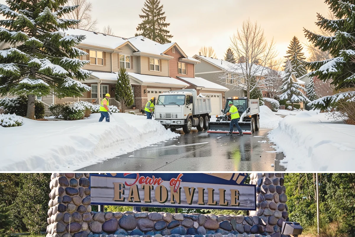 Single-Car Driveway Snow Removal in Eatonville, Pierce County, WA - Single-car driveway service is in highest demand during lowland snow events from December to February.