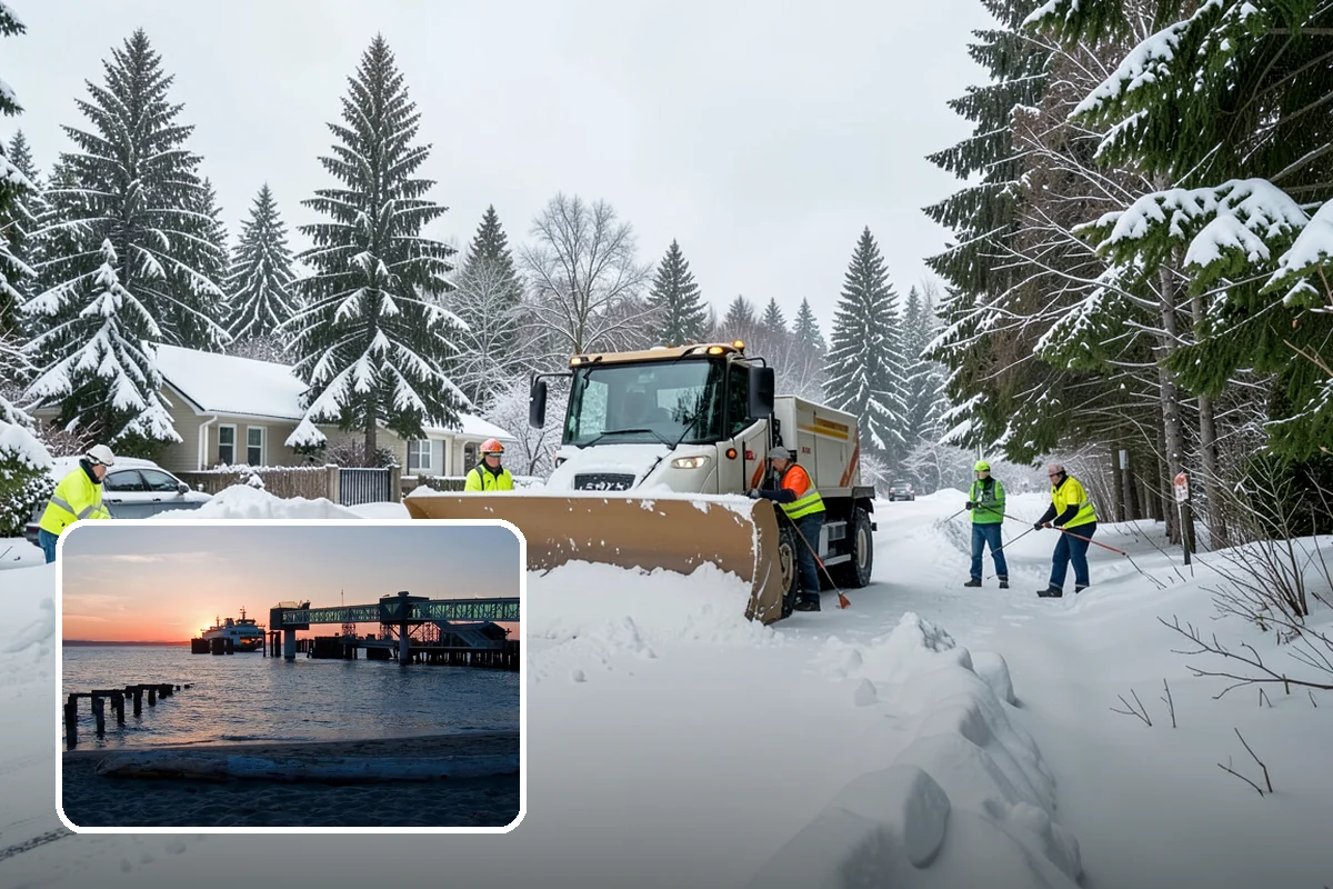 Single-Car Driveway Snow Removal in Edmonds, Snohomish County, WA - Fast clearing for compact driveways