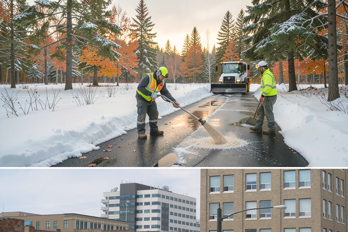 Single-Car Driveway Snow Removal in Everett, Snohomish County, WA - Single-car driveway service is in highest demand during lowland snow events from December to February.