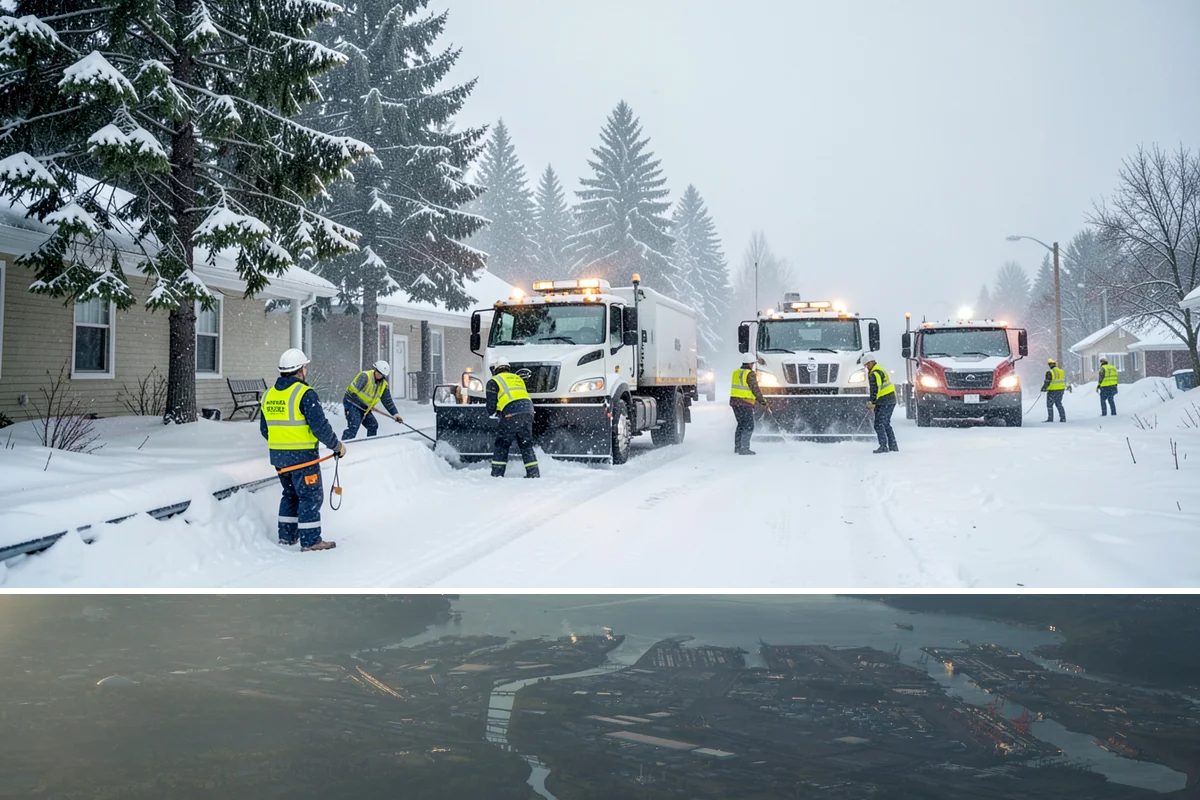 Single-Car Driveway Snow Removal in Fife, Pierce County, WA - Single-car driveway service is in highest demand during lowland snow events from December to February.