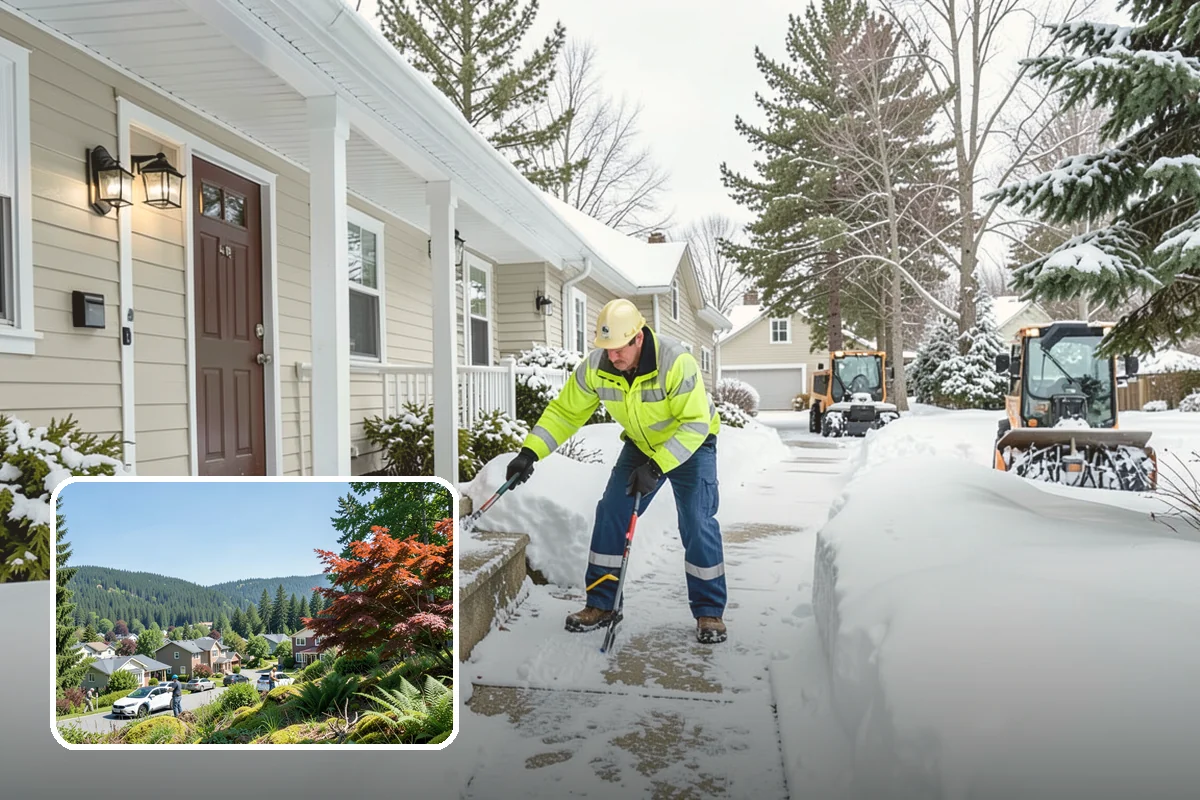 Single-Car Driveway Snow Removal in Index, Snohomish County, WA - Fast clearing for compact driveways