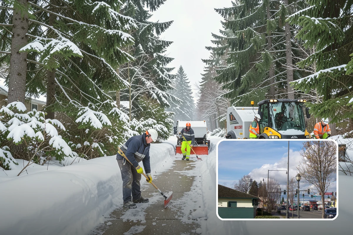 Single-Car Driveway Snow Removal in Marysville, Snohomish County, WA - Fast clearing for compact driveways