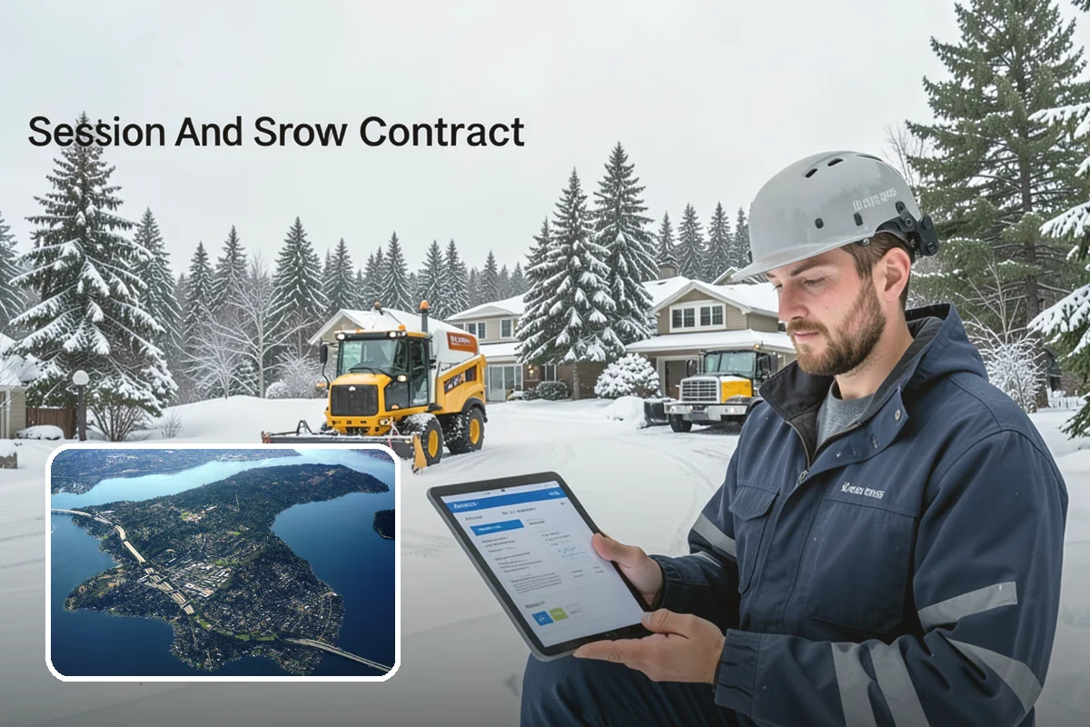 Single-Car Driveway Snow Removal in Mercer Island, King County, WA - Fast clearing for compact driveways