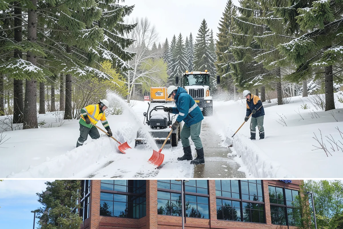 Single-Car Driveway Snow Removal in Mountlake Terrace, Snohomish County, WA - Single-car driveway service is in highest demand during lowland snow events from December to February.
