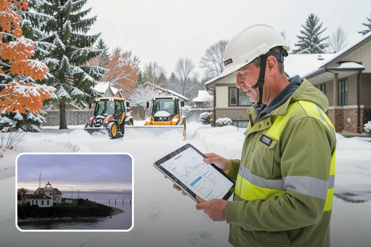 Single-Car Driveway Snow Removal in Mukilteo, Snohomish County, WA - Fast clearing for compact driveways
