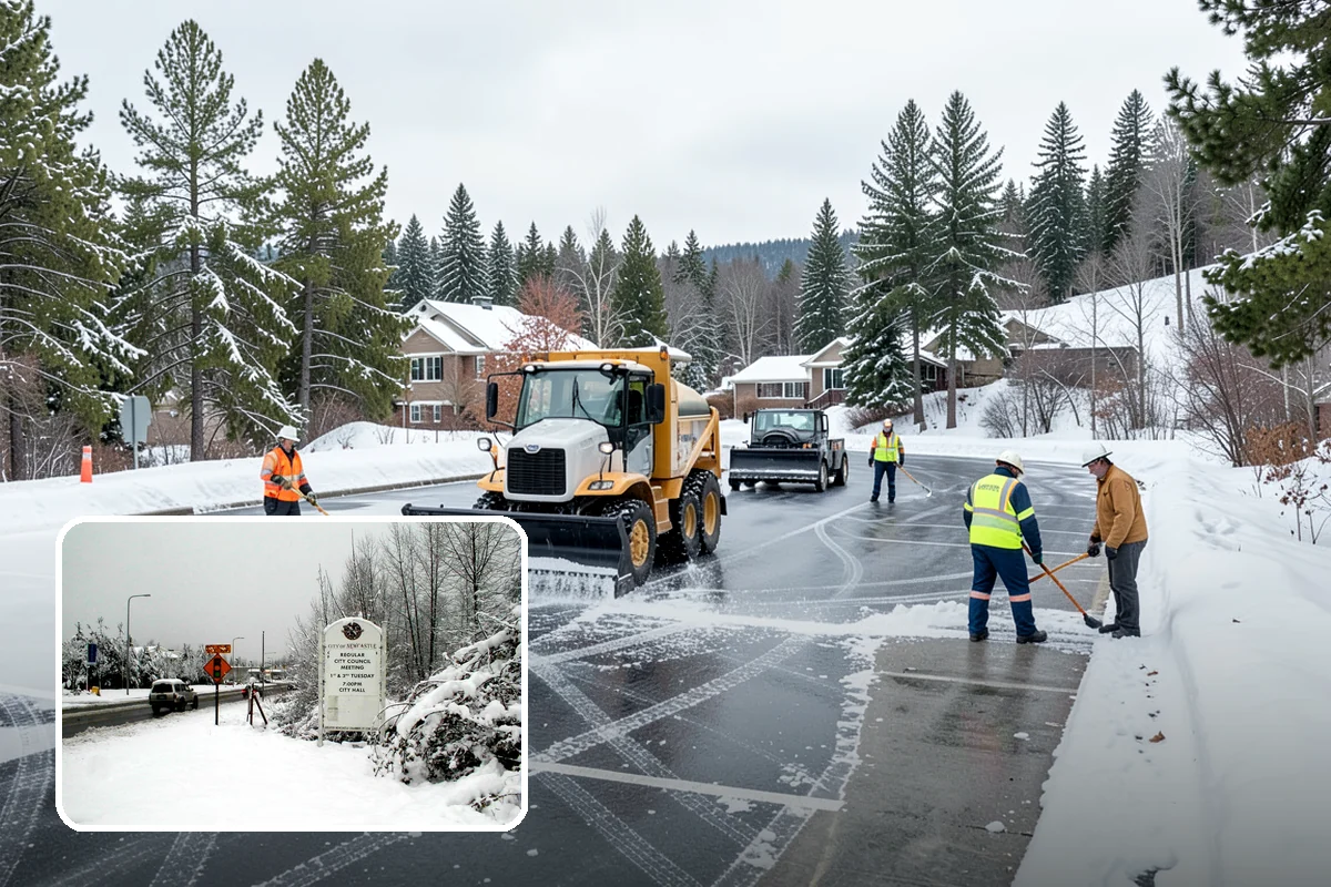 Single-Car Driveway Snow Removal in Newcastle, King County, WA - Fast clearing for compact driveways