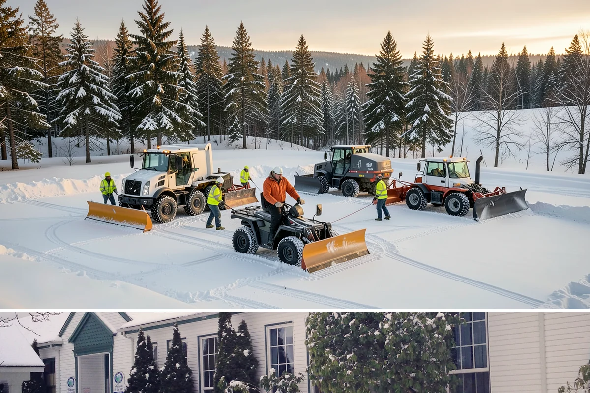 Single-Car Driveway Snow Removal in Pacific, King County, WA - Single-car driveway service is in highest demand during lowland snow events from December to February.