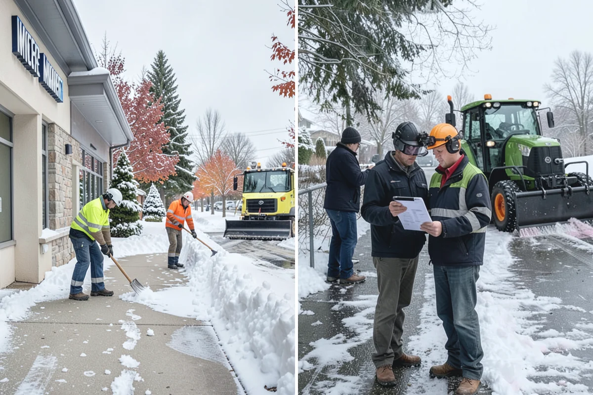 Single-Car Driveway Snow Removal in Redmond, King County, WA - We clear the driveway to the pavement