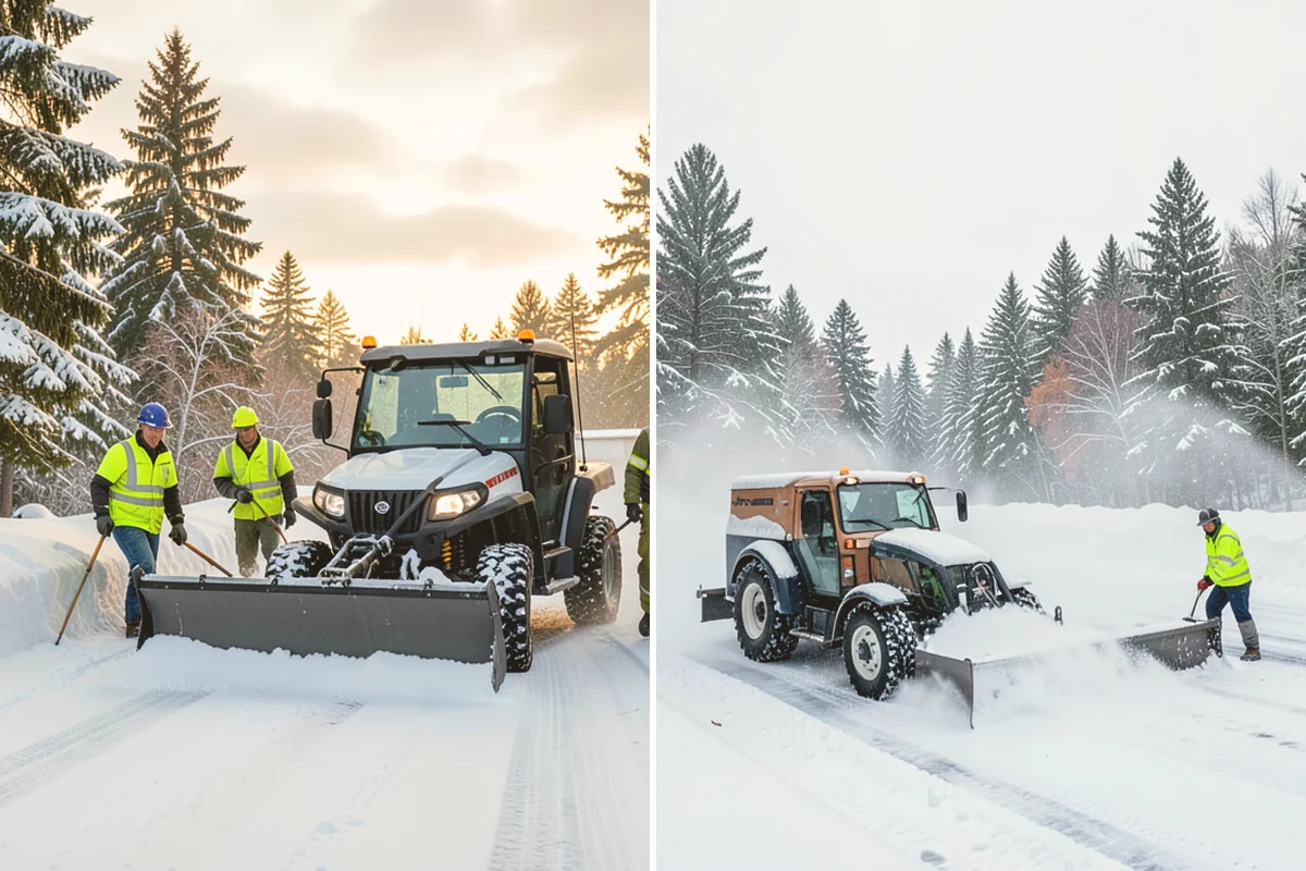 Single-Car Driveway Snow Removal in Snohomish, Snohomish County, WA - We clear the driveway to the pavement