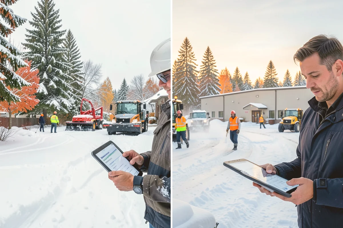 Single-Car Driveway Snow Removal in Stanwood, Snohomish County, WA - We clear the driveway to the pavement