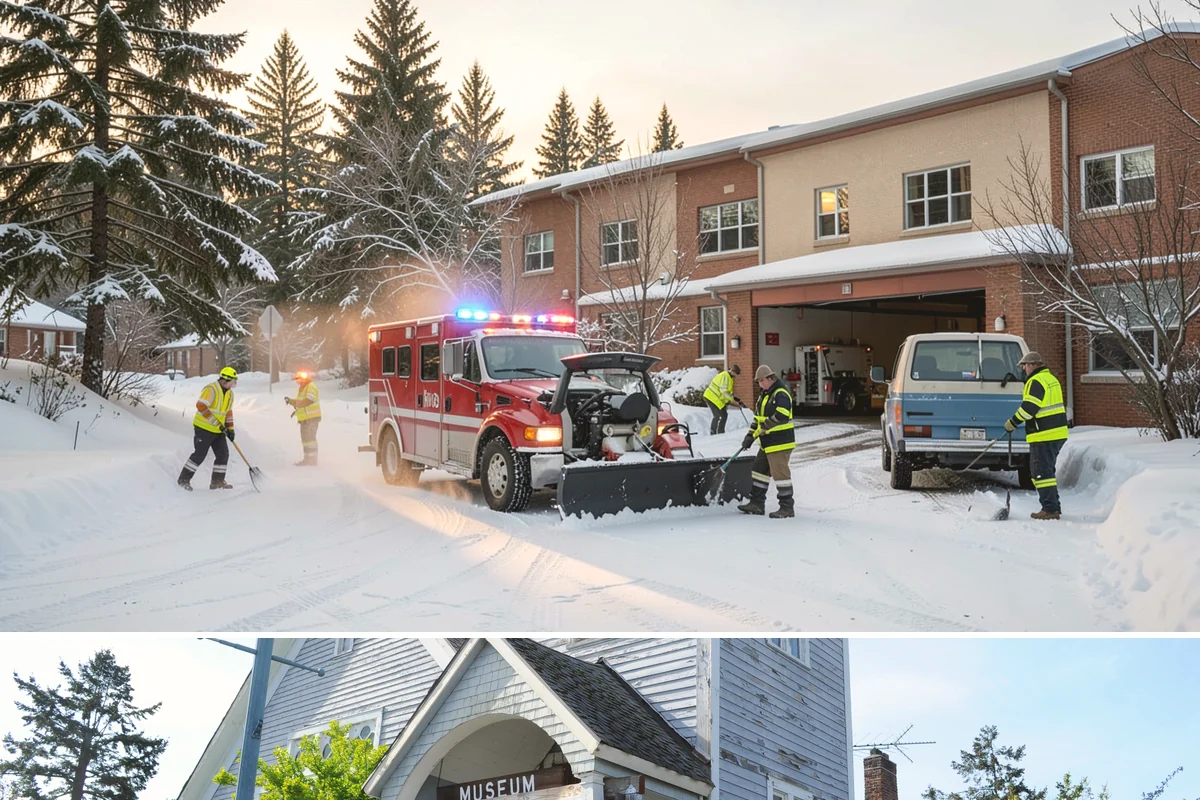 Single-Car Driveway Snow Removal in Steilacoom, Pierce County, WA - Single-car driveway service is in highest demand during lowland snow events from December to February.