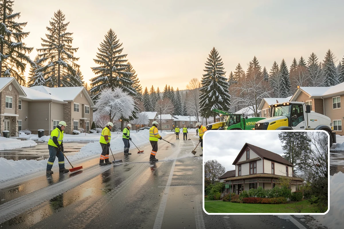 Single-Car Driveway Snow Removal in Sumner, Pierce County, WA - Fast clearing for compact driveways