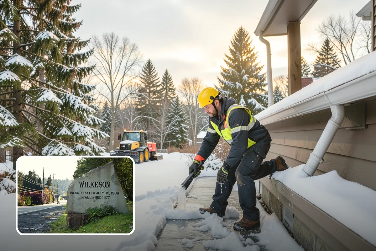 Single-Car Driveway Snow Removal in Wilkeson, Pierce County, WA - Fast clearing for compact driveways