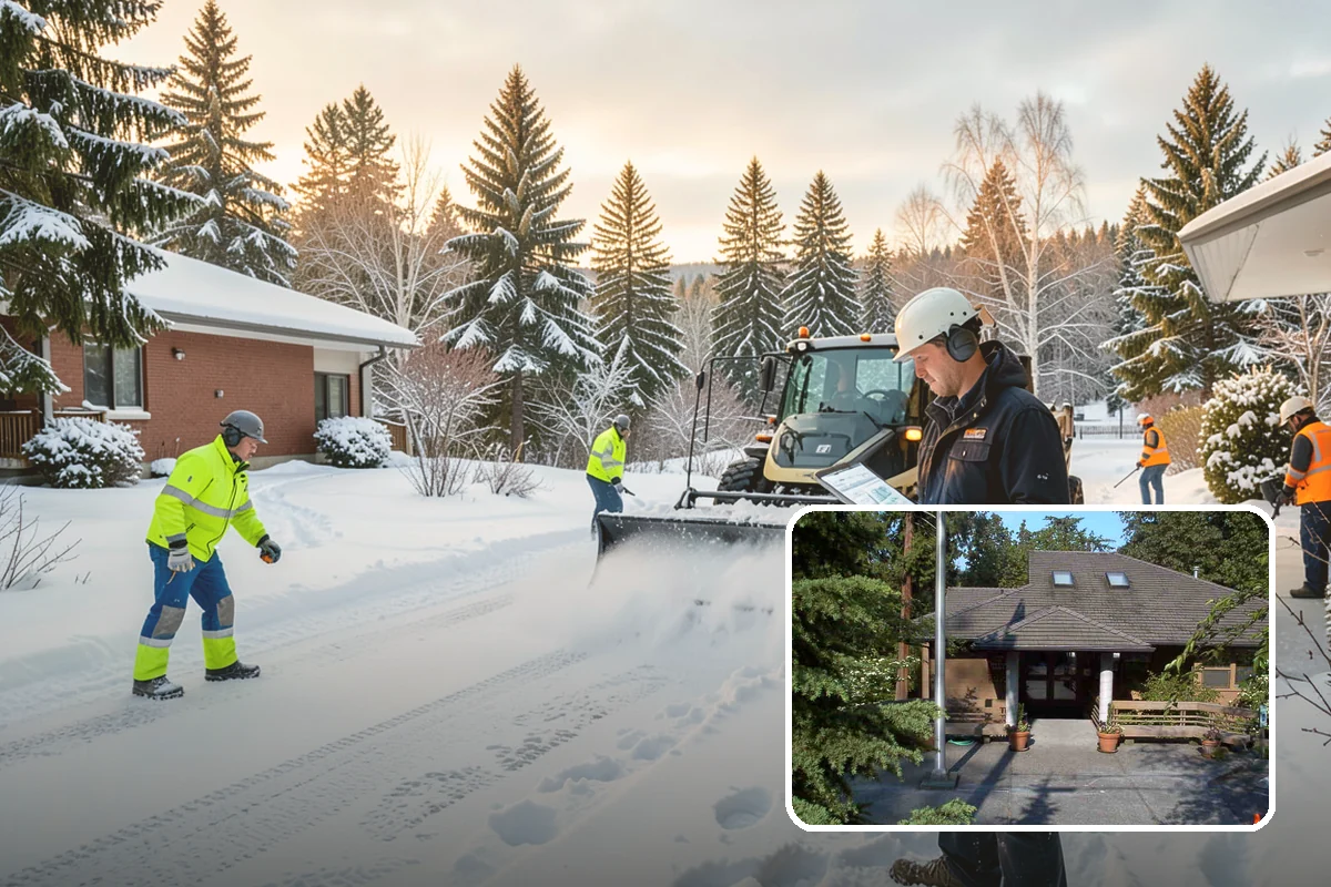 Single-Car Driveway Snow Removal in Yarrow Point, King County, WA - Fast clearing for compact driveways