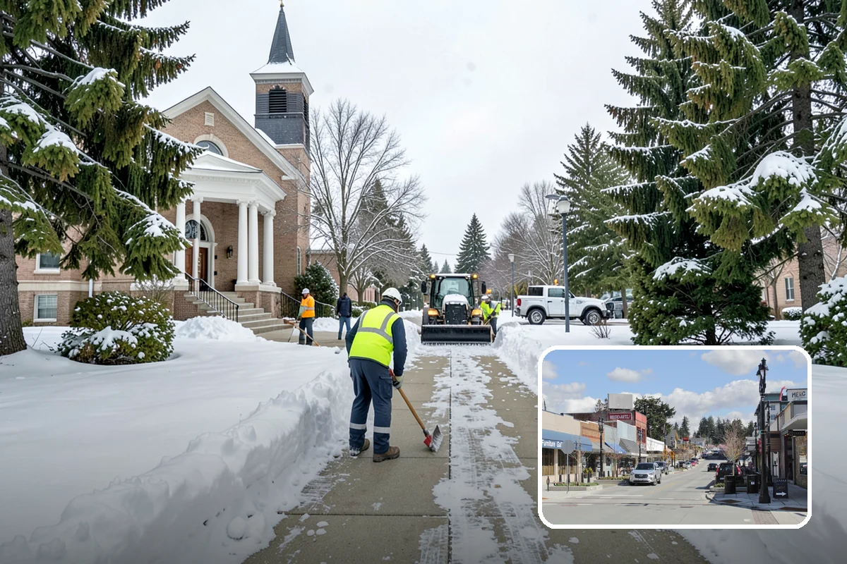 Skid Steer Snow Removal in Bothell, King County, WA - High-capacity clearing of commercial lots