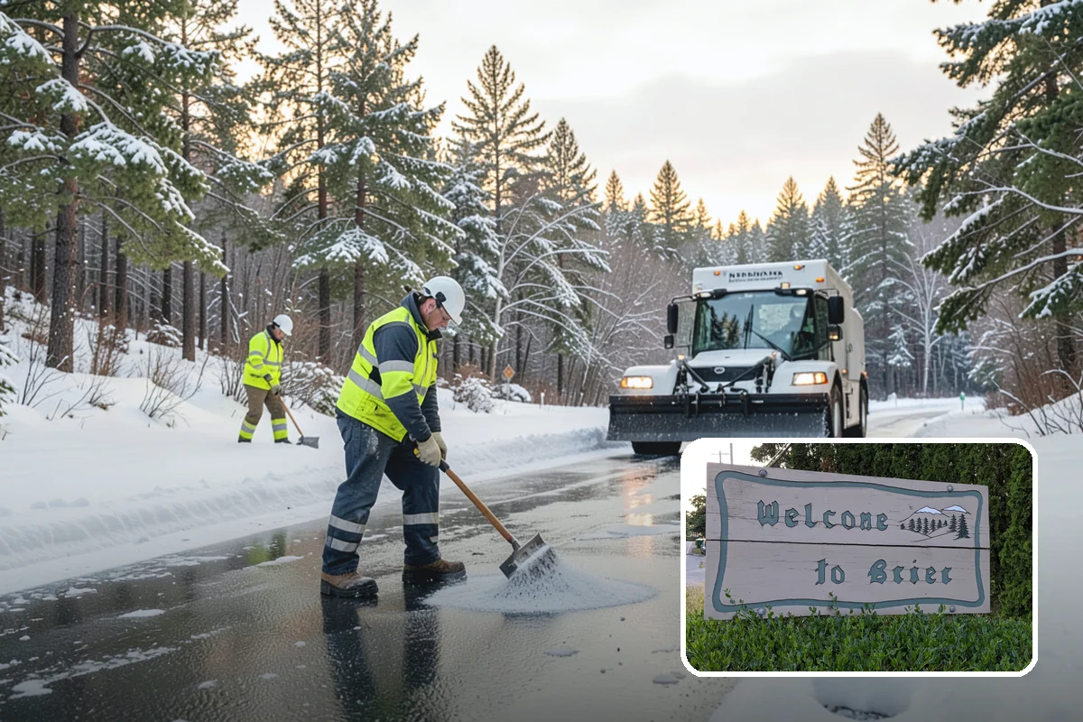 Skid Steer Snow Removal in Brier, Snohomish County, WA - High-capacity clearing of commercial lots