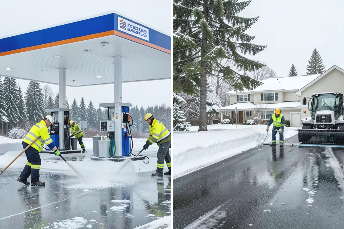 Skid Steer Snow Removal in Buckley, Pierce County, WA - Plan clearing routes and pile locations