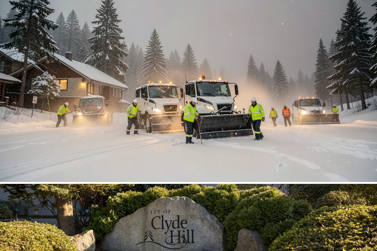 Skid Steer Snow Removal in Clyde Hill, King County, WA - Skid steer service is heaviest during commercial snow events from December to February.