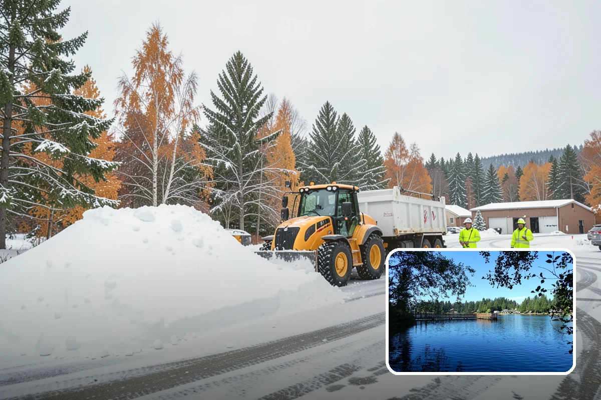 Skid Steer Snow Removal in Federal Way, King County, WA - High-capacity clearing of commercial lots