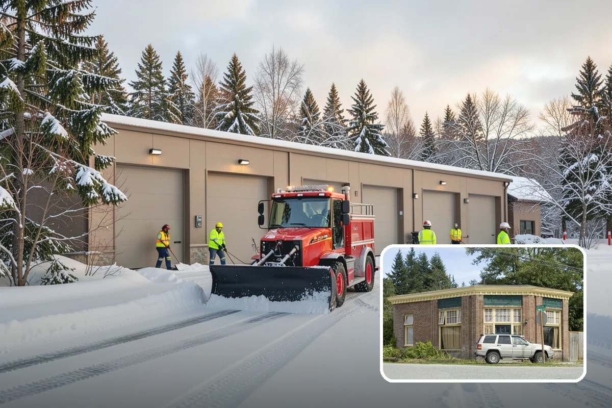 Skid Steer Snow Removal in Hamilton, Skagit County, WA - High-capacity clearing of commercial lots